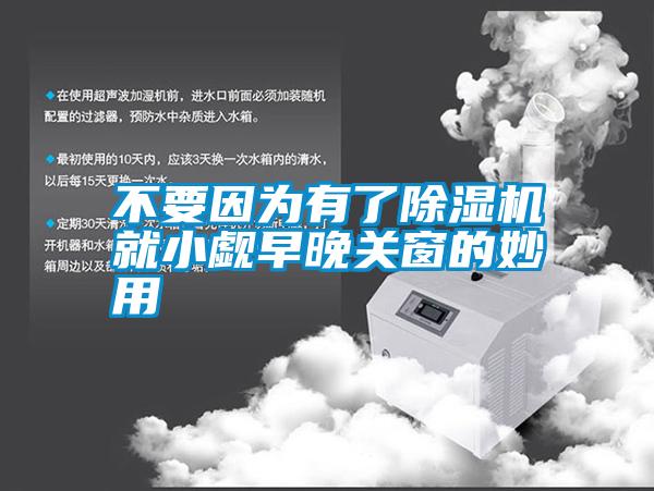 不要因为有了粉色视频免费在线观看就小觑早晚关窗的妙用
