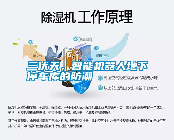 三伏天，智能机器人地下停车库的防潮