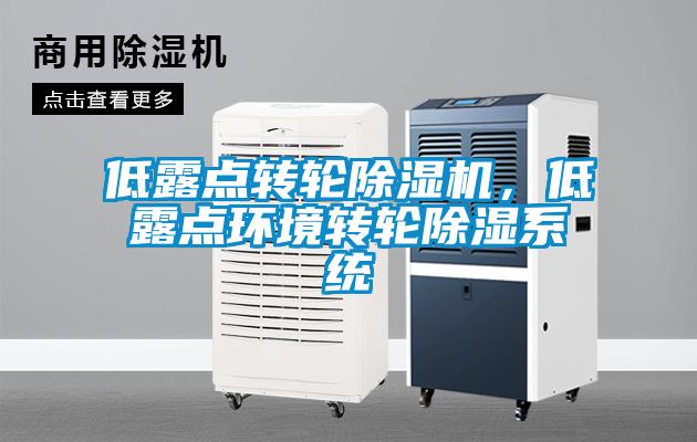 低露点转轮粉色视频免费在线观看，低露点环境转轮除湿系统