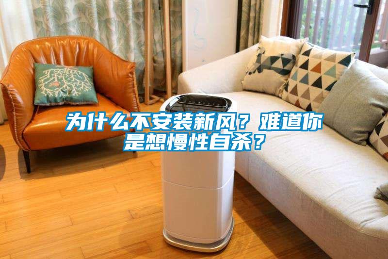 为什么不安装新风？难道你是想慢性自杀？