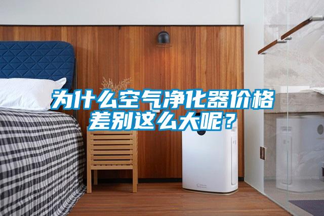 为什么空气净化器价格差别这么大呢？