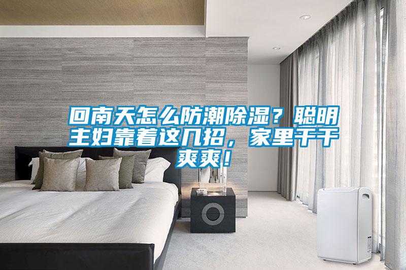 回南天怎么防潮除湿？聪明主妇靠着这几招，家里干干爽爽！