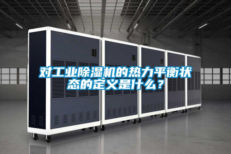 对工业粉色视频免费在线观看的热力平衡状态的定义是什么？