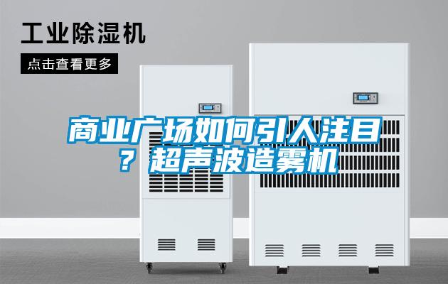 商业广场如何引人注目？超声波造雾机