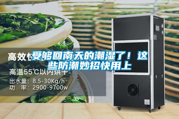 受够回南天的潮湿了！这些防潮妙招快用上
