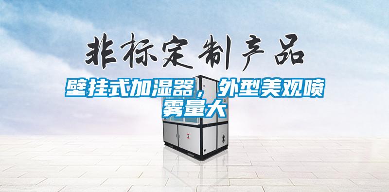 壁挂式加湿器，外型美观喷雾量大