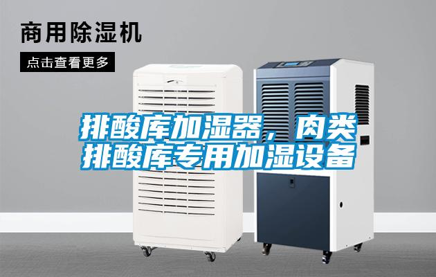 排酸库加湿器，肉类排酸库专用加湿设备