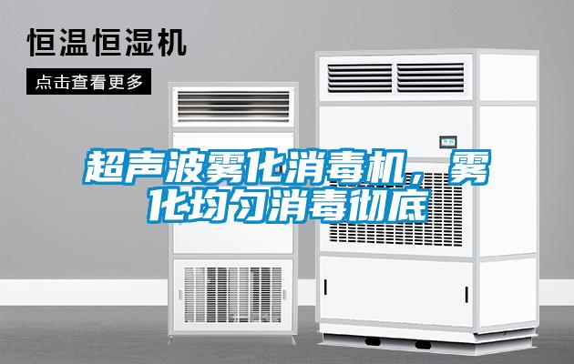 超声波雾化消毒机，雾化均匀消毒彻底
