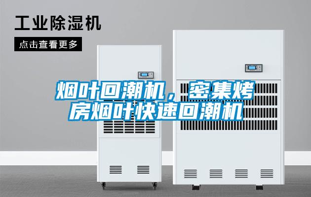 烟叶回潮机，密集烤房烟叶快速回潮机