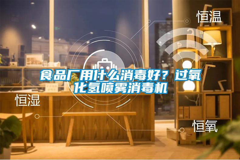 食品厂用什么消毒好？过氧化氢喷雾消毒机