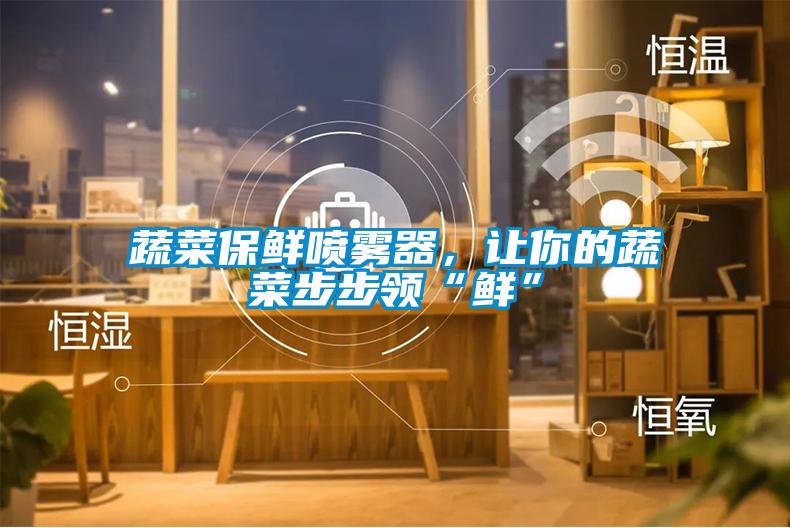 蔬菜保鲜喷雾器，让你的蔬菜步步领“鲜”