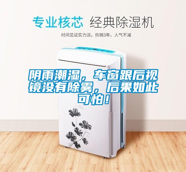 阴雨潮湿，车窗跟后视镜没有除雾，后果如此可怕！
