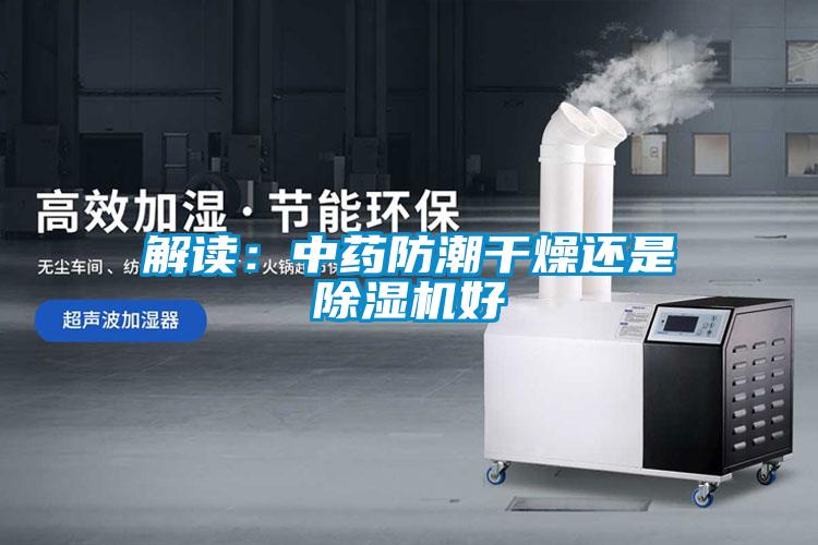 解读：中药防潮干燥还是粉色视频免费在线观看好
