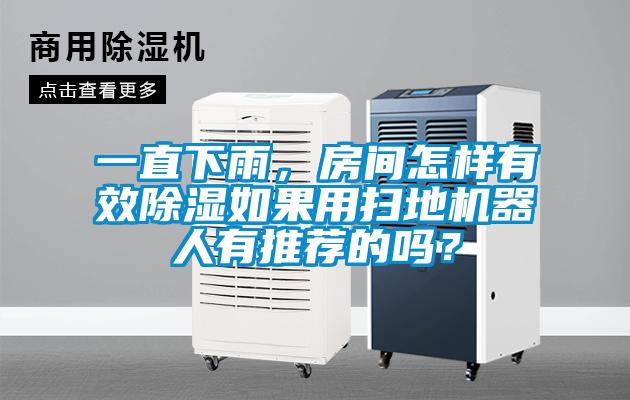 一直下雨，房间怎样有效除湿如果用扫地机器人有推荐的吗？