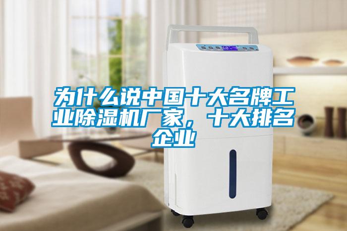 为什么说中国十大名牌工业粉色视频免费在线观看厂家，十大排名企业