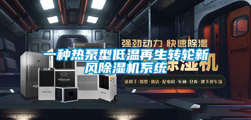 一种热泵型低温再生转轮新风粉色视频免费在线观看系统