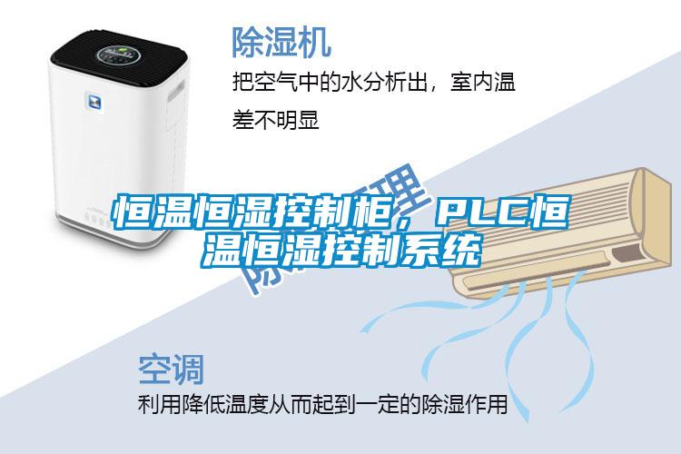 恒温恒湿控制柜，PLC恒温恒湿控制系统