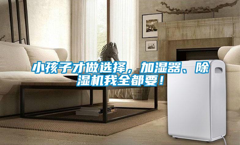 小孩子才做选择，加湿器、粉色视频免费在线观看我全都要！