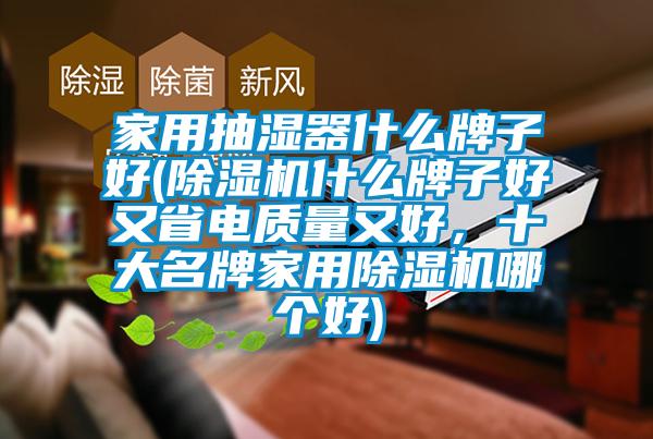 家用抽湿器什么牌子好(粉色视频免费在线观看什么牌子好又省电质量又好，十大名牌家用粉色视频免费在线观看哪个好)
