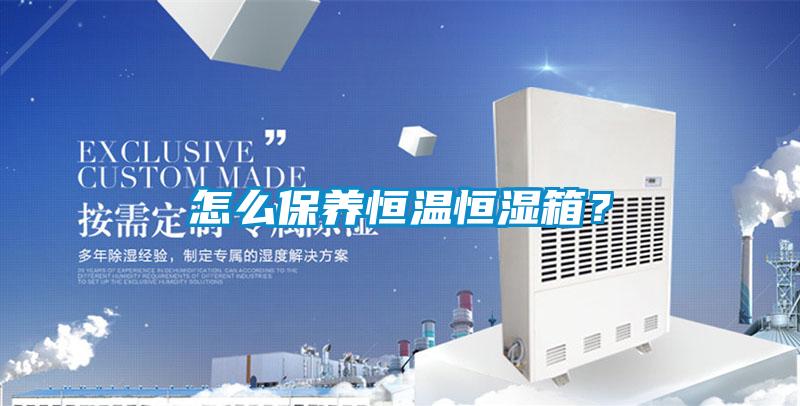 怎么保养恒温恒湿箱？