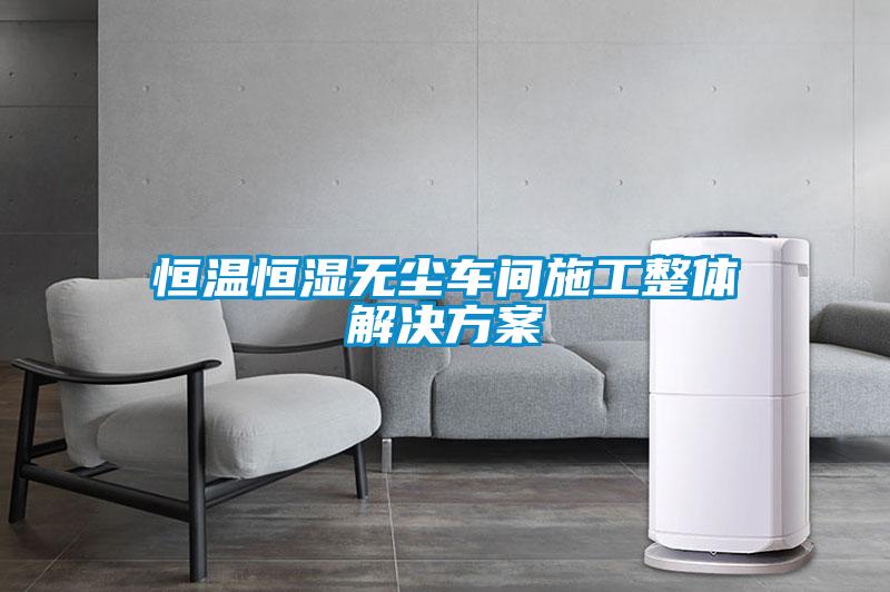 恒温恒湿无尘车间施工整体粉色视频成人