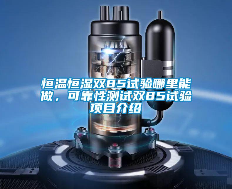 恒温恒湿双85试验哪里能做，可靠性测试双85试验项目介绍