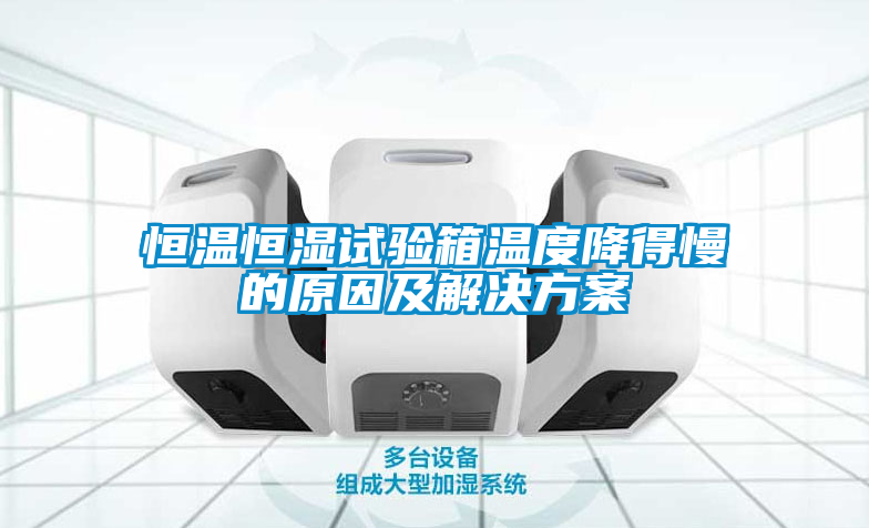 恒温恒湿试验箱温度降得慢的原因及粉色视频成人