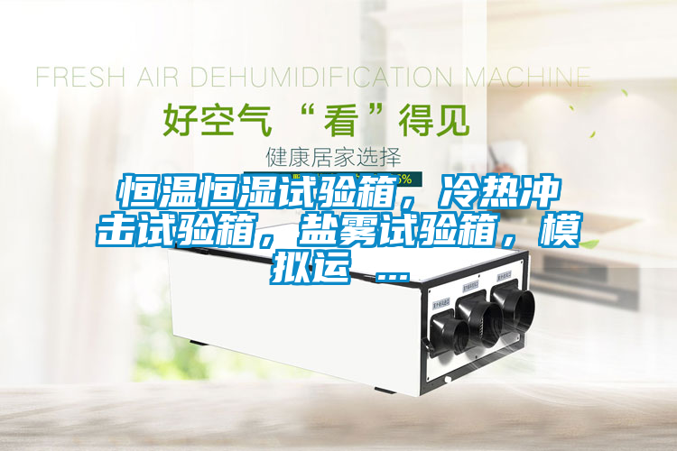 恒温恒湿试验箱，冷热冲击试验箱，盐雾试验箱，模拟运 ...