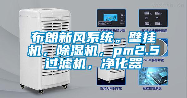 布朗新风系统。壁挂机，粉色视频免费在线观看，pm2.5过滤机，净化器