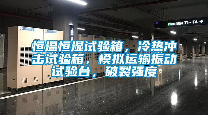 恒温恒湿试验箱，冷热冲击试验箱，模拟运输振动试验台，破裂强度