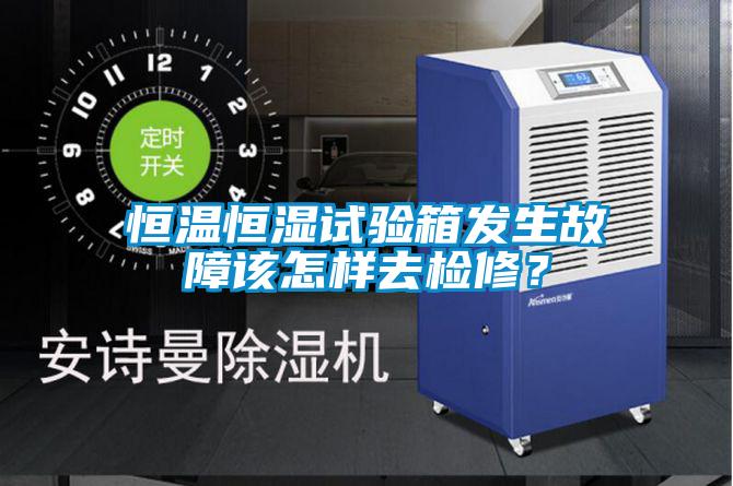 恒温恒湿试验箱发生故障该怎样去检修？