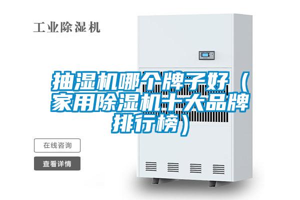 抽湿机哪个牌子好（家用粉色视频免费在线观看十大品牌排行榜）