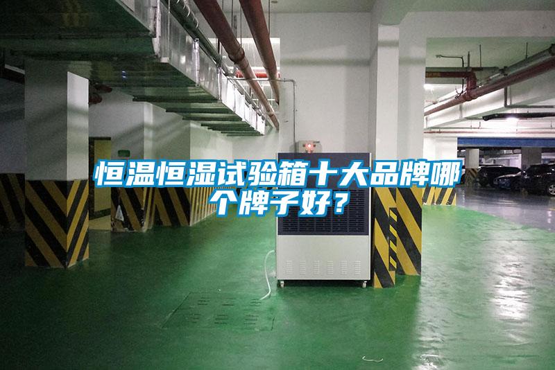 恒温恒湿试验箱十大品牌哪个牌子好？