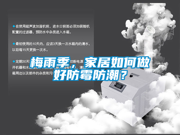梅雨季，家居如何做好防霉防潮？