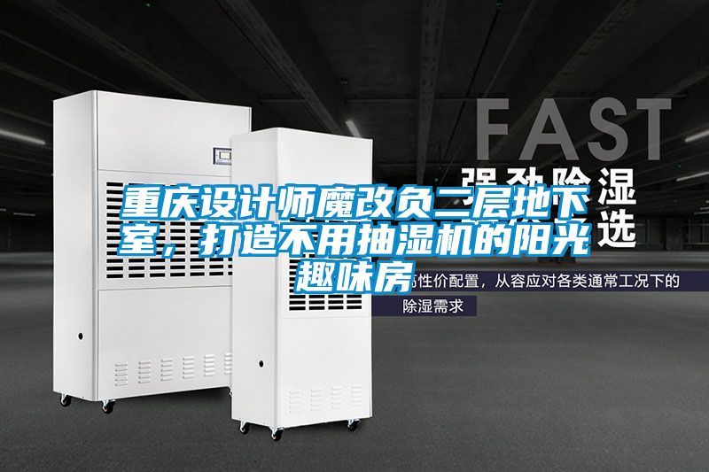 重庆设计师魔改负二层地下室，打造不用抽湿机的阳光趣味房
