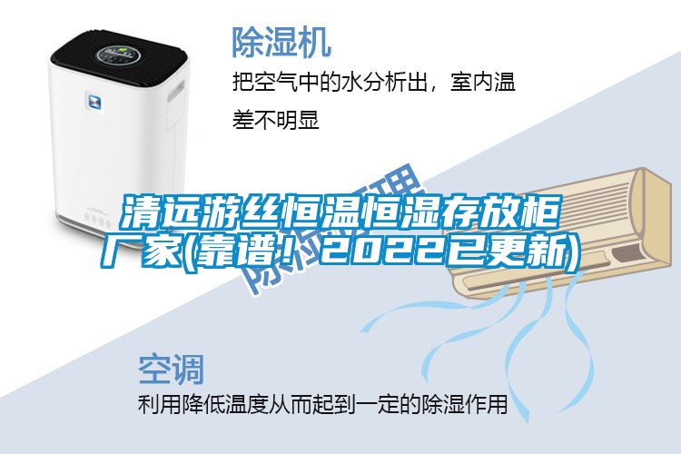 清远游丝恒温恒湿存放柜厂家(靠谱！2022已更新)