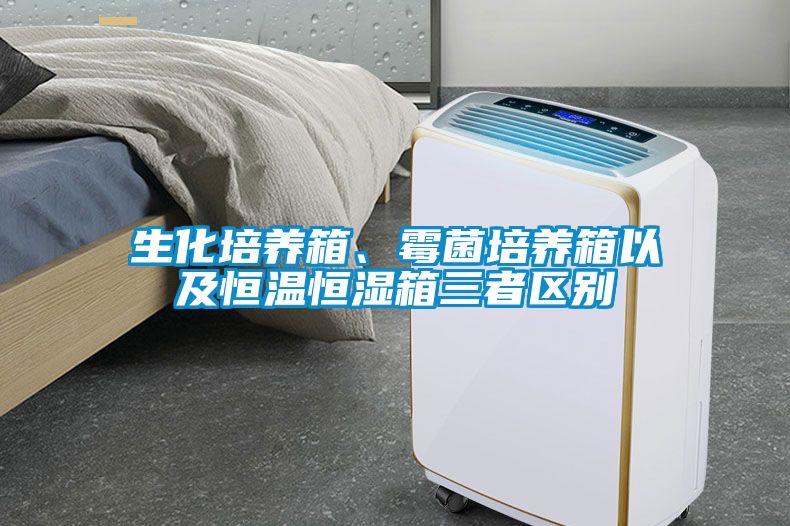 生化培养箱、霉菌培养箱以及恒温恒湿箱三者区别