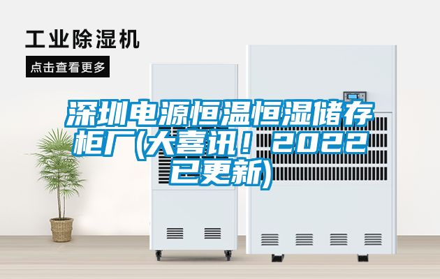 深圳电源恒温恒湿储存柜厂(大喜讯！2022已更新)