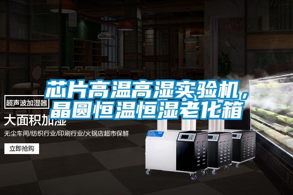芯片高温高湿实验机，晶圆恒温恒湿老化箱