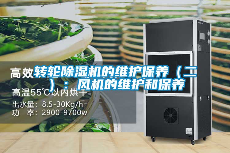 转轮粉色视频免费在线观看的维护保养（二）：风机的维护和保养