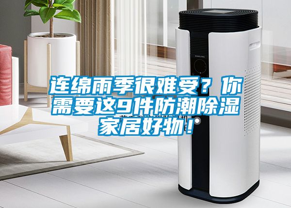 连绵雨季很难受？你需要这9件防潮除湿家居好物！