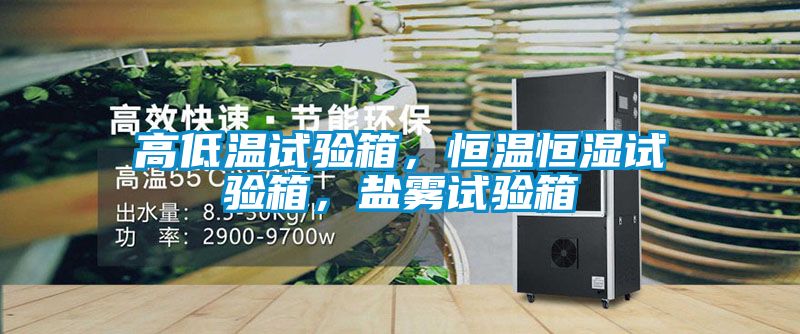 高低温试验箱，恒温恒湿试验箱，盐雾试验箱